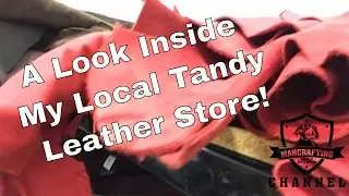 Inside look at Tandy Leather Store.