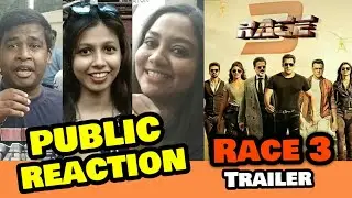 Public Reaction | Race 3 Official Trailer | Salman Khan, Bobby Deol, Jacqueline | Fans Reaction