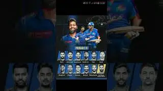 mi team 2024 batting and bowling line-up 😈☻😈#mi #power