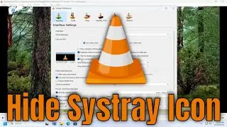 Как скрыть значок в системном трее в VLC Media Player [Руководство]