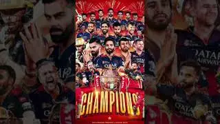 RCB winners 🏆#ipl #rcbfans #indiannews #aajatak