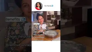 Namita thapar doing Ice facial 🧊#shorts #namitathapar #skincare
