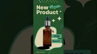 New Product | India's First Custom Scented Beard and Hair Oil | #buisness #shorts #beardoil #viral