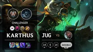 Karthus Jungle vs Udyr - KR Challenger Patch 11.7