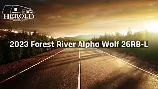 2023 Forest River Alpha Wolf 26RB Travel Trailer For Sale in Indianola, IA