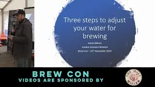 James Wilson: Three steps to adjust your water for brewing