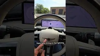 The BEST NEW FEATURE of the new Genesis GV70! 👀 #cars #genesis #gv70