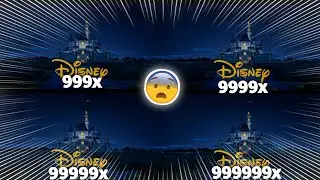 Disney Plus Intro at 999999x Speed is FASTER Than Light!