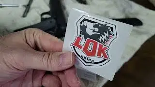Lok Grips! 1911 crosscut with ambi safety and thumb relief!