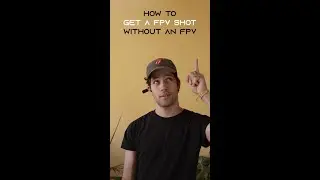 Get FPV Footage Without An FPV  #shorts