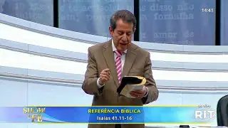 Isaías 41:11-16 | NÃO TEMAS, EU TE AJUDO, DIZ O SENHOR | Missionário RR Soares