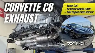 C8 Corvette Stingray Supercar Exhaust - No Simulator Needed! Yonristic Performance
