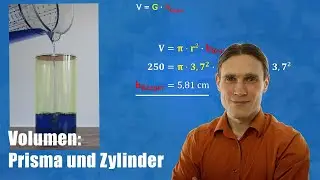 Prisma und Zylinder: Volumen | Körper