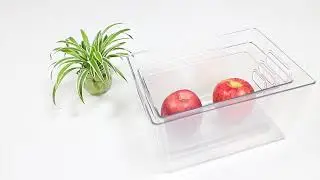 Refrigerator Organizer Bins Fridge Organizers Storage Clear Three Size Clear Stackable Storage Bin