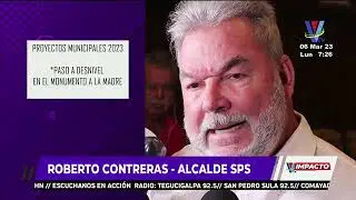 Alcalde de San Pedro Sula anuncia obras de infraestructura