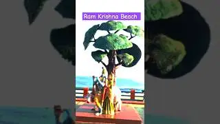 Rk Beach ⛱️ Vizag || Ram Krishna Beach Visakhapatnam || Best Beach #vizag #rkbeach #shorts #yt