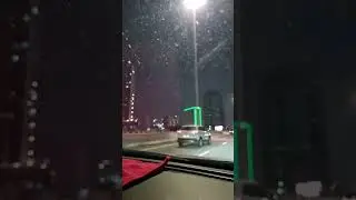 When Viny Cooks is live|Dubai Road drive in cool weather ❤️❤️