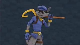 Sly cooper picking up cane