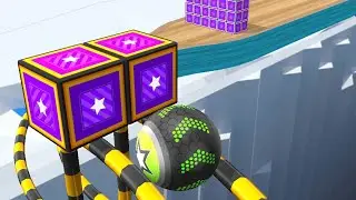 Going Balls&rlm; - SpeedRun Gameplay Level 1040 (iOS,Android Gameplay)