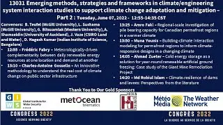 Congress 2022 - 13031 - Emerging methods, strategies and frameworks in climate/engineering system