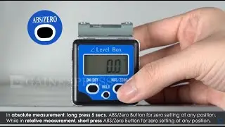AG-02LB Digital 360&deg; Spirit Level Angle Gauge Inclinometer