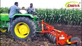 Hydraulic Disc Harrow PTO OPRATER Umiya #ketibadi#farmmachinery #farmer #farmequipment