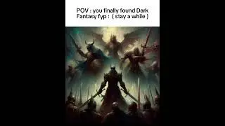 Stay a while knight #dark_fntsy #memes #midjoureny #nostalgia #darksouls #darkfantasyworld#undertale