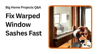 Fix Warped Window Sashes Fast and Stop Drafts Now