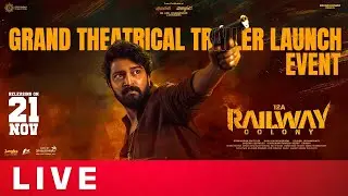 LIVE : 12A Railway Colony Grand Theatrical Trailer Launch Event | Allari Naresh, Kamakshi Bhaskarla
