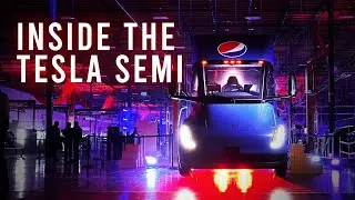 First Look Inside the Tesla Semi Cabin | Tesla Semi Delivery Event