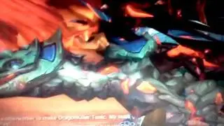 world of Warcraft Lvl 36 with a volcanic drake