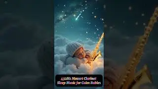 432Hz Mozart Clarinet &ndash; Sleep Music for Calm Babies