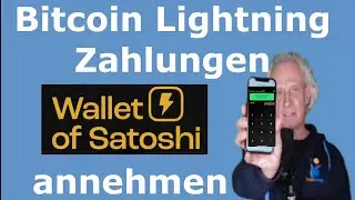 Bitcoin und Lightning Zahlungen mit der Wallet of Satoshi annehmen