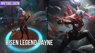 Risen Legend Vayne Skin Spotlight | New Vayne skin | League of Legends PBE - Preview