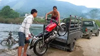 Genius Girl Takes on a Completely Flood Ruined 110cc Win Engine and Brings It Back to Life