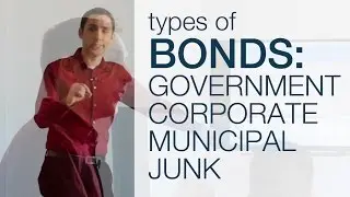 Investing 101: Types of Bond Investments: Government, Corporate, Junk, Municipal [Stock Market 102]