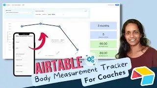 Airtable Body Measurement Tracker & Workflow &ndash; for Fitness Coaching