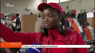 Reportage publié par TV5Monde sur l’élection présidentielle en Côte d'Ivoire/ Diaspora.