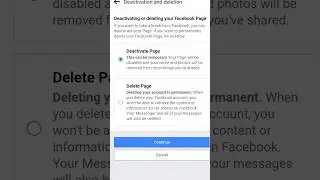 Facebook page ko Delete kaise kare How fb page remove deactivate page 