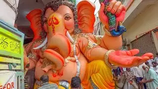 Hyd to Ramagundam transportation Mahankali Youth Association Ganpati 2025 || #2025shorts #love #art 