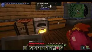 Delta Does: Horror Modded Minecraft. Ep. 7 - I start item alchemy and get lost in the woods