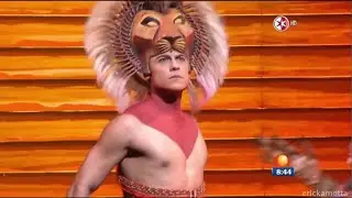 Carlos Rivera en El Rey León México - Primera vez en 1N Televisa