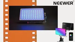 SL90 pro - RGB LED CAMERA VIDEO LIGHT BI-Color ou RGB - NEEWER