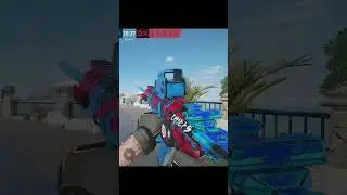 Rainbow Six Siege weapon skin combo!💙❤️#foryou #r6 #rainbowsix #rainbowsixsiegeclip