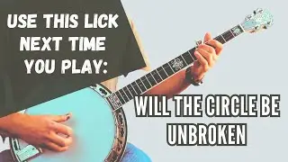 Syncopated Position Shift I-V-I Lick | Bluegrass Banjo