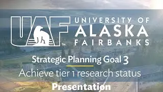 Presentation: Goal 3 - Achieving Tier 1 research status