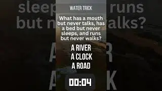 Think Faster! Solve This Riddle Before Time Runs Out! ⏳ #SpeedRiddle #brainteaser #challenge