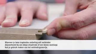 Maestro Steps - Treden onderling verbinden met behulp van de verbindingsveertjes