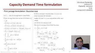 STRUCTURAL RELIABILITY Lecture 27 module 04: Capacity Demand Time Component Reliability
