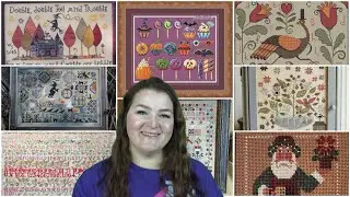 Flosstube #41 - FFOs, Fall WIPS + Gigi R November